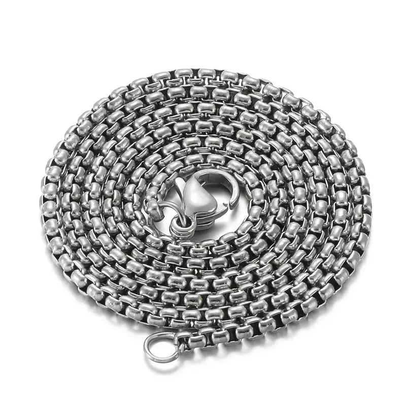Unisex Stainless Steel Chain Necklace