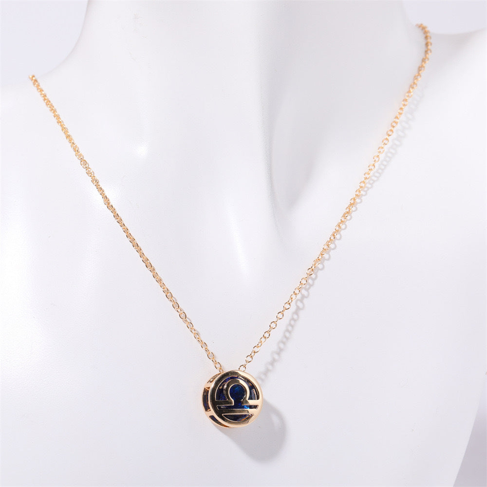 Double-Sided Zodiac Necklace