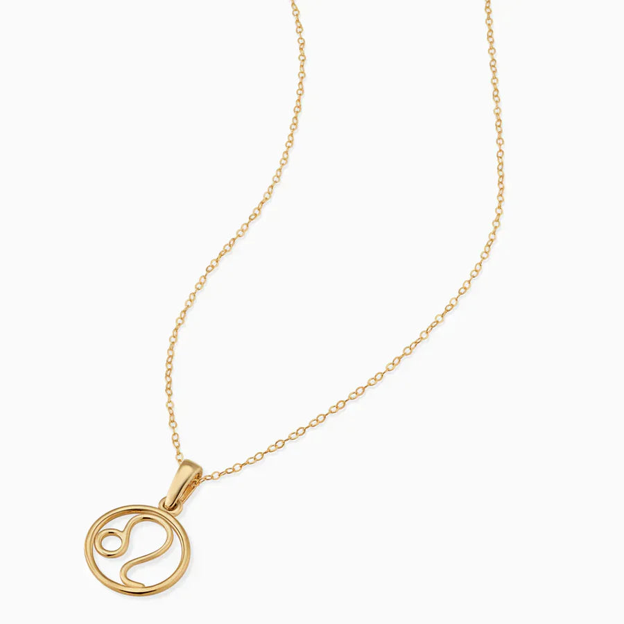 Zodiac sign necklace