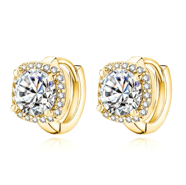Nadine square earring