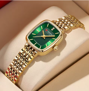 Timeless TwoTone Gold Silver Quartz Watch Bracelet