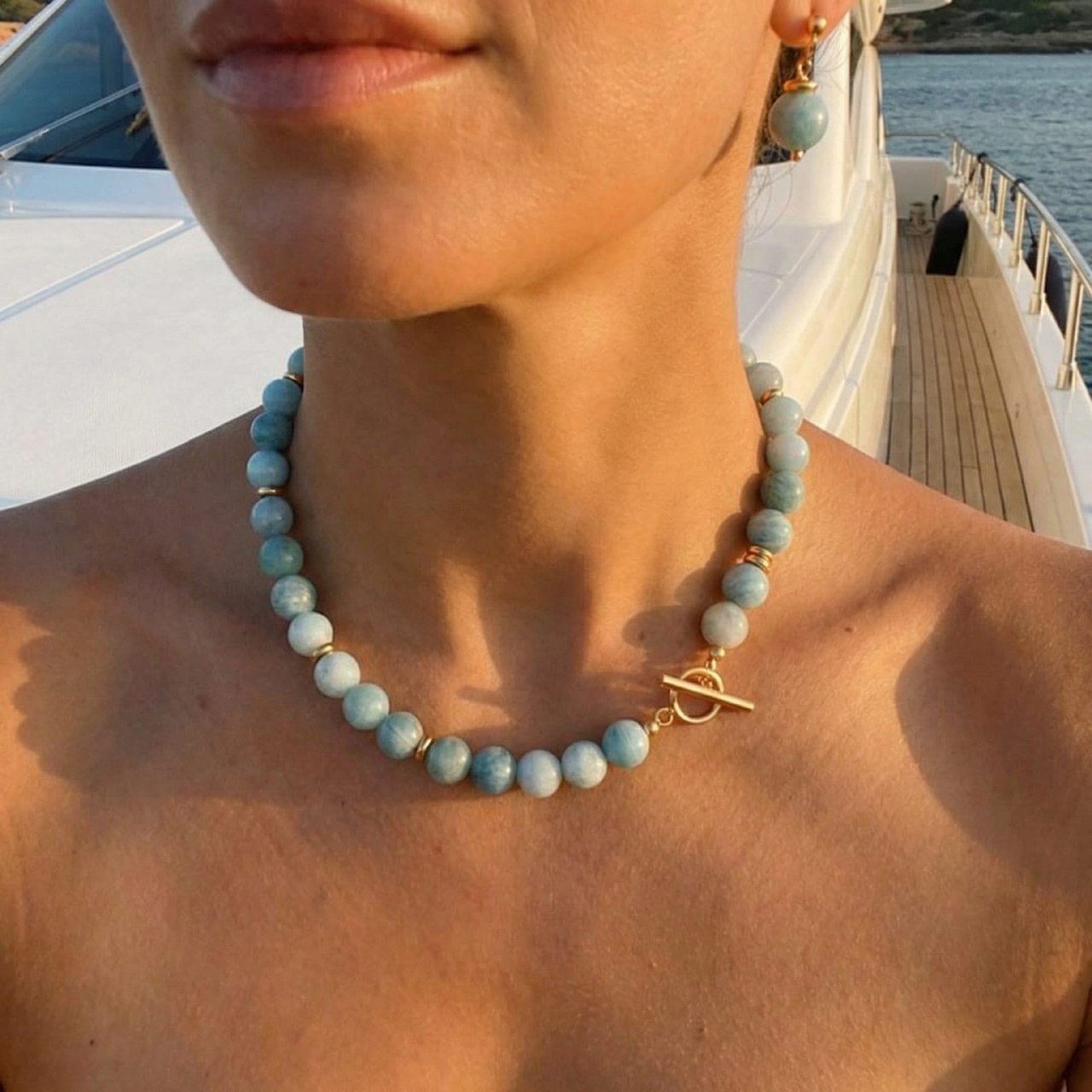 Toggle Bead Choker