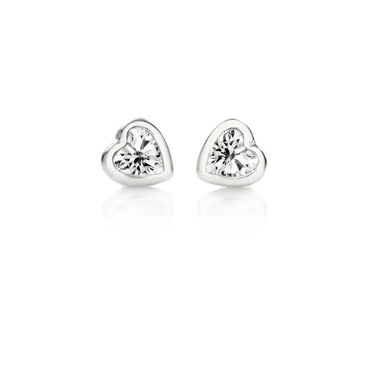 Camille | Heart Earrings