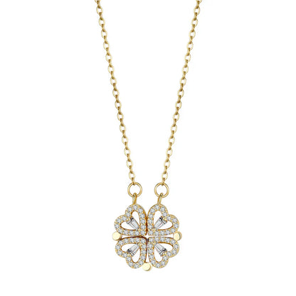 Clover Hearts Necklace
