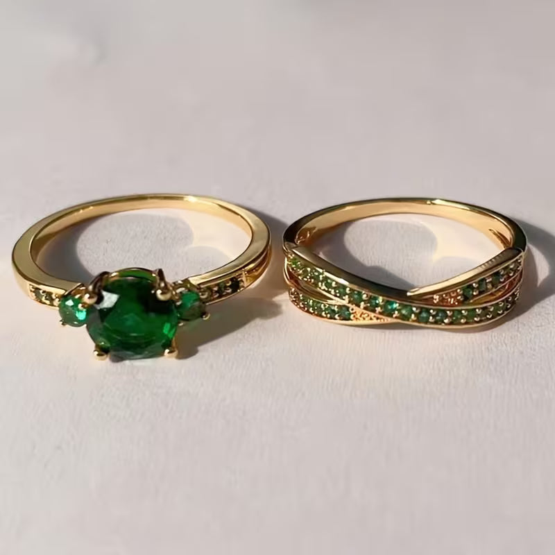 Crimson Grace Classic Ring Set