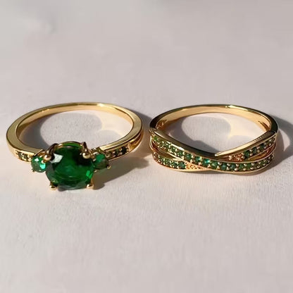 Crimson Grace Classic Ring Set