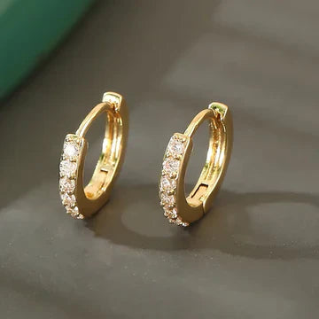 Coastal-Inspired Gold Drop Earrings