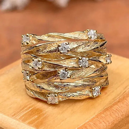 Vintage Classic Gold Ring